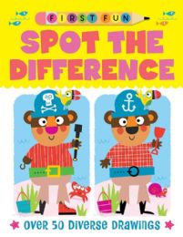 12 Bulk First Fun: Spot The Difference - Beginner Puzzles For Kids
