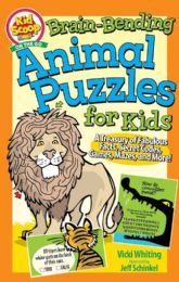 12 Bulk BraiN-Bending Animal Puzzles For Kids