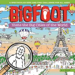 12 Bulk Bigfoot Visits The Big Cities Of The WorlD- Puzzle Adv Book