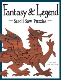 12 Bulk Fantasy & Legend Scroll Saw Puzzles - Patterns To Create