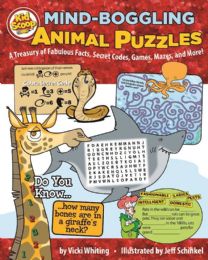 12 Bulk MinD-Boggling Animal Puzzles - Children's Activity Book