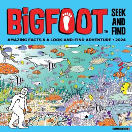 12 Bulk Bigfoot Seek And Find Calendar (2024) -Kid's Puzzle Calendar