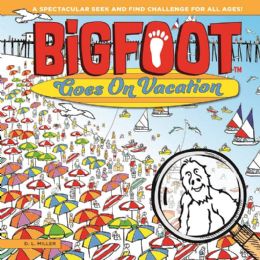 12 Bulk Bigfoot Goes On Vacation - Kid's Puzzle Adventure Book