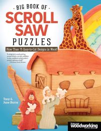 12 Bulk Big Book Of Scroll Saw Puzzles - Over 75 Easy Designs
