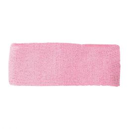 24 Bulk Cotton Terry Cloth Headband PINK