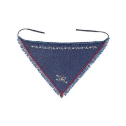 24 Bulk Washed Denim Kerchief DENIM