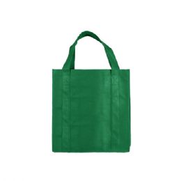 24 Bulk 80gram Non Woven Tote Bag GREEN