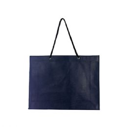 24 Bulk 100gram Non Woven Tote Bag NAVY