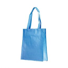 24 Bulk 80gram Non Woven Tote Bag BLUE