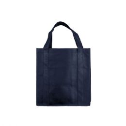 24 Bulk 80gram Non Woven Tote Bag NAVY