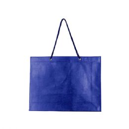 24 Bulk 100gram Non Woven Tote Bag ROYAL