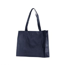 24 Bulk 100gram Non Woven Tote Bag NAVY