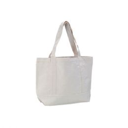 24 Bulk Cotton Canvas Tote Bag NTL-NTL