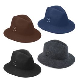 24 Bulk Ladies' Wool Felt Hat STD