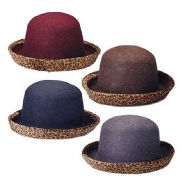 24 Bulk LADIES' FELT HAT STD