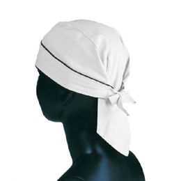 24 Bulk Deluxe Brushed Canvas Kershief WT-BLK
