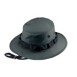 24 Bulk Camouflage Twill Hunting Hat OLIVE