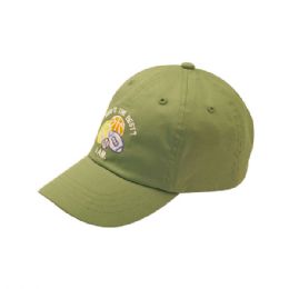 24 Bulk Toddler Low Profile (Uns) Twill Cap CACTUS