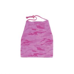 24 Bulk Camo Fleece Hat L.PINK