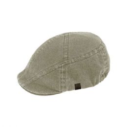 24 Bulk Infinity Selections Canvas Ivy Cap KHAKI