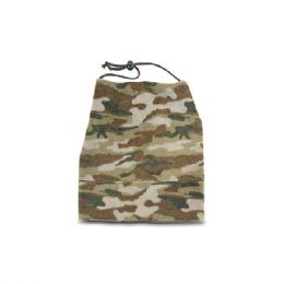 24 Bulk Camo Fleece Hat GREEN