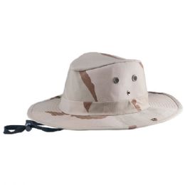 24 Bulk Camouflage Twill Hunting Hat NEW.DESERT