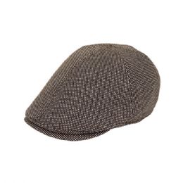 24 Bulk Wool Blend Ivy Cap BROWN