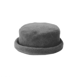 24 Bulk Fleece Winter Cap GREY