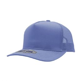 24 Bulk Cotton Twill Trucker Cap SKY.BLUE