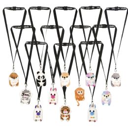 180 Bulk 4" 180pc Lanyard Belly Buddy Assortment
