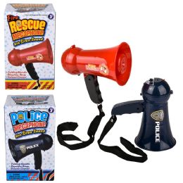 12 Bulk Police And Fire Megaphone Asmt