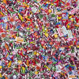 3000 Bulk Mega Value Candy Crane Mix (3000 Pcs/case)