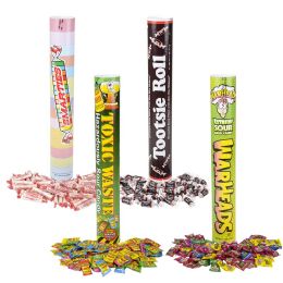 12 Bulk Mega Tube 18" Candy Assortment 12pcs/case