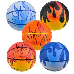 25 Bulk T14-9.5 Inch Flame Basketball Assortment