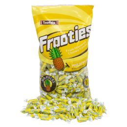 4320 Bulk Tootsie Frooties Pineapple 360 ct