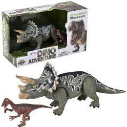 24 Bulk 9 inch Articulated Triceratops Figurine