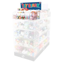 Bulk The Toy Stack 9 Bin Acrylic Display With Header