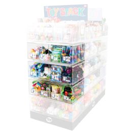 Bulk The Toy Stack 4 Bin Acrylic Display