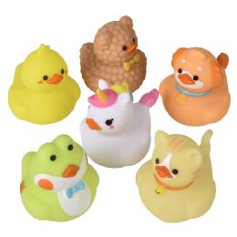 576 Bulk 2" Kawaii Animal Rubber Duckies