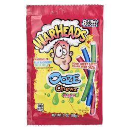 12 Bulk Warheads Ooze Chewz Ropes Peg Bag