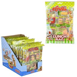 12 Bulk Efrutti Gummi Sour Lunch 2.7oz