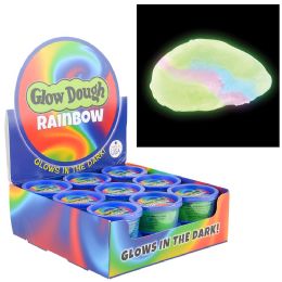 36 Bulk Rainbow Glow Dough 4oz (36pcs) tm