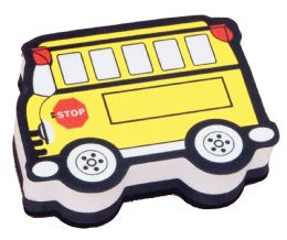 24 Bulk Magnetic Whiteboard Eraser School Bus