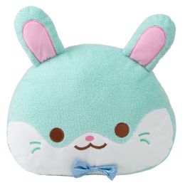 6 Bulk 16 inch Kawaii Bunny PilloW-Teal