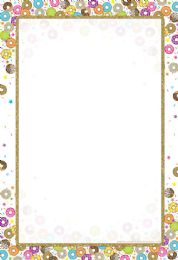 24 Bulk Donutfetti Blank 13" X 19" Smart Poly Chart