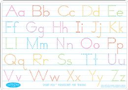 20 Bulk 10 Pack Smart Poly Learning Mats 12"x17", DoublE-Sided,traditional Manuscript Tracing 95012