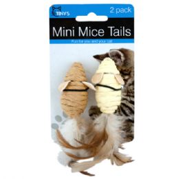 24 Bulk Mini Mice Cat Toys