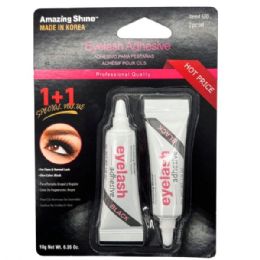 48 Bulk Amazing Shine 2 Piece Eyelash Adhesive Set