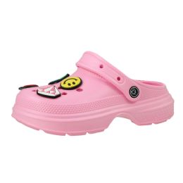 18 Bulk Girl's Charm Clog Pink