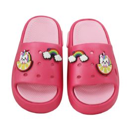 15 Bulk Girl's Charm Sandal Fuchsia&pink